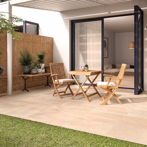 Beige Terrassenfliesen "Cadiz" von Villeroy & Boch